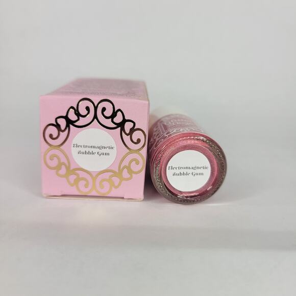 Glitter Daze "Electromagnetic Bubble Gum" NEW Pink Glitter Shimmer Holo Lacquer - Picture 6 of 6